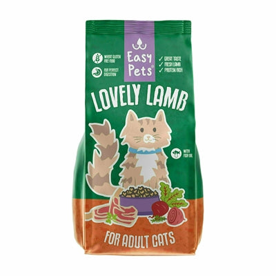 Easypets schattige lam volwassen kattenvoer