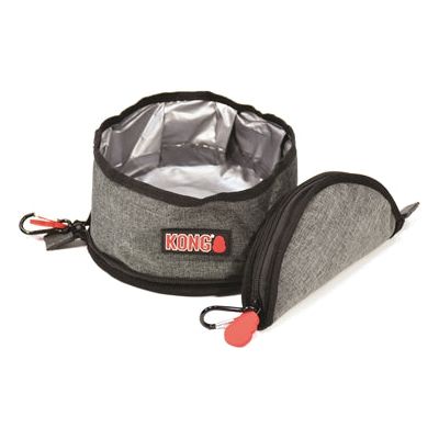 Kong opvouwbare drink- voerbak