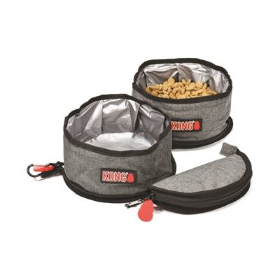 Kong opvouwbare drink- voerbak