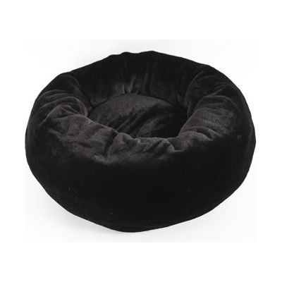 Foeiii hondenmand cosy pluche relax donut zwart