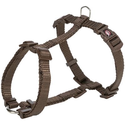 Trixie hondentuig premium h-tuig bruin