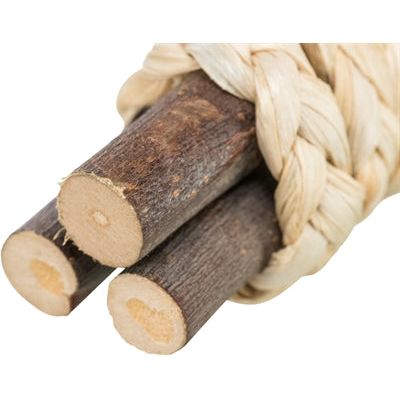 Trixie houtenstokjesmetstro naturel