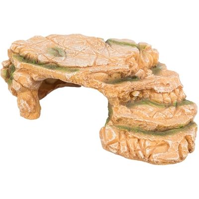Trixie rotplateau met schuilplaats polyesterhars beige