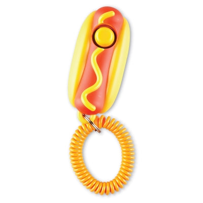 Brightkins slimme hond training clicker hotdog