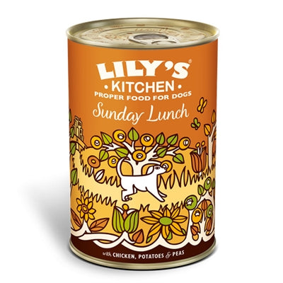 Lily's keukenhond volwassen zondagslunch