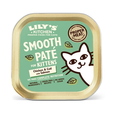 Lily's keukenkat kitten kabeljauwpaté