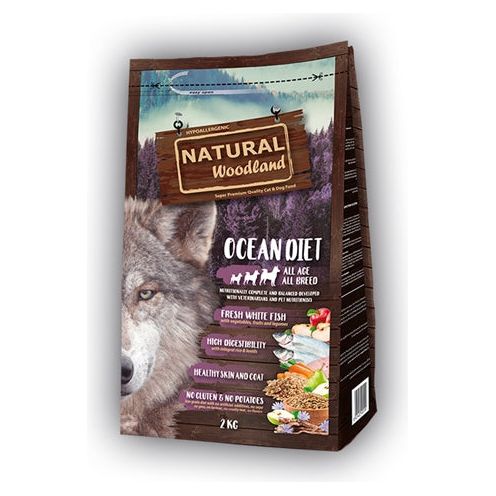 Natuurlijk bos-oceaandieet