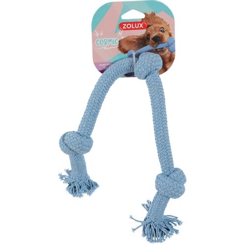 Zolux cosmic flostouw 3 knoop lichtblauw