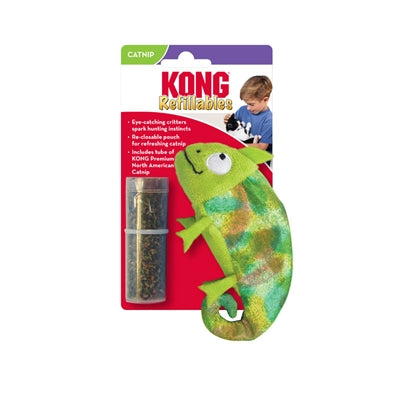 Kong kameleon met kattenkruid hervulbaar