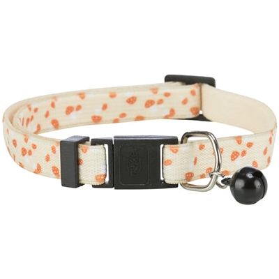Trixie halsband kat paddenstoel elastisch assorti