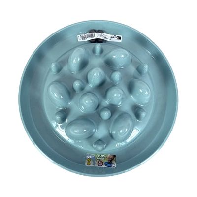 Happy pet dol op huisdieren voerbak cactus slow feeder lichtblauw