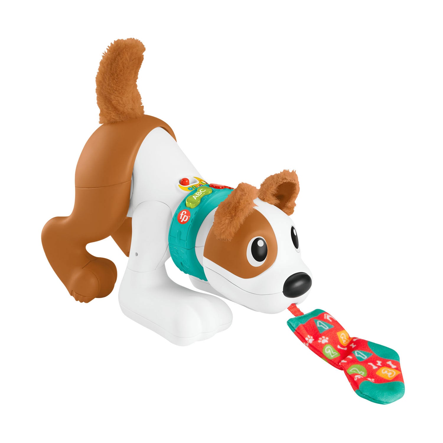 Fisher Price kruipt met mij puppy + licht en geluid