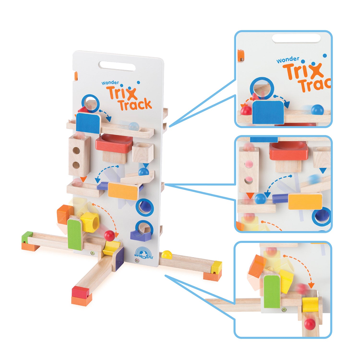 Wonderworld Knikkerbaan Torenwerper