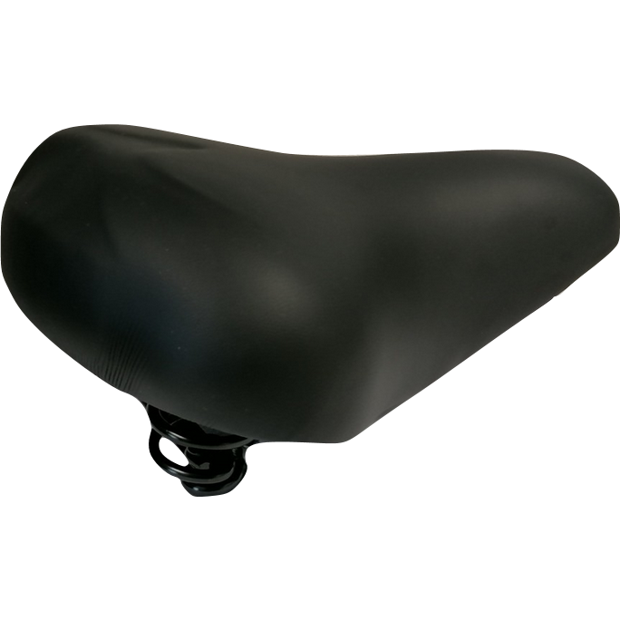 Selle montegrappa 530 max comfort metaal veren zwart met strop