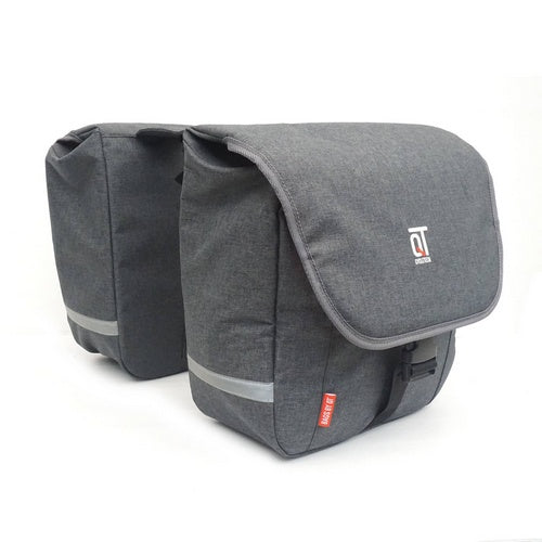 Qt cycle tech sac double gris tauri 2x15 litres 1003772