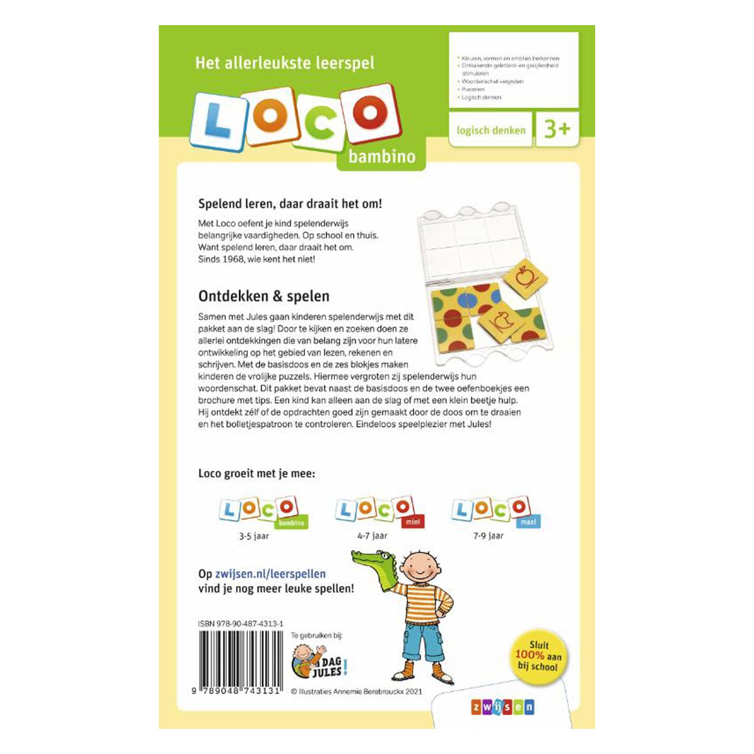 Bambino Loco Pakket Jules Ontdekken en Spelen (3-5 jaar)