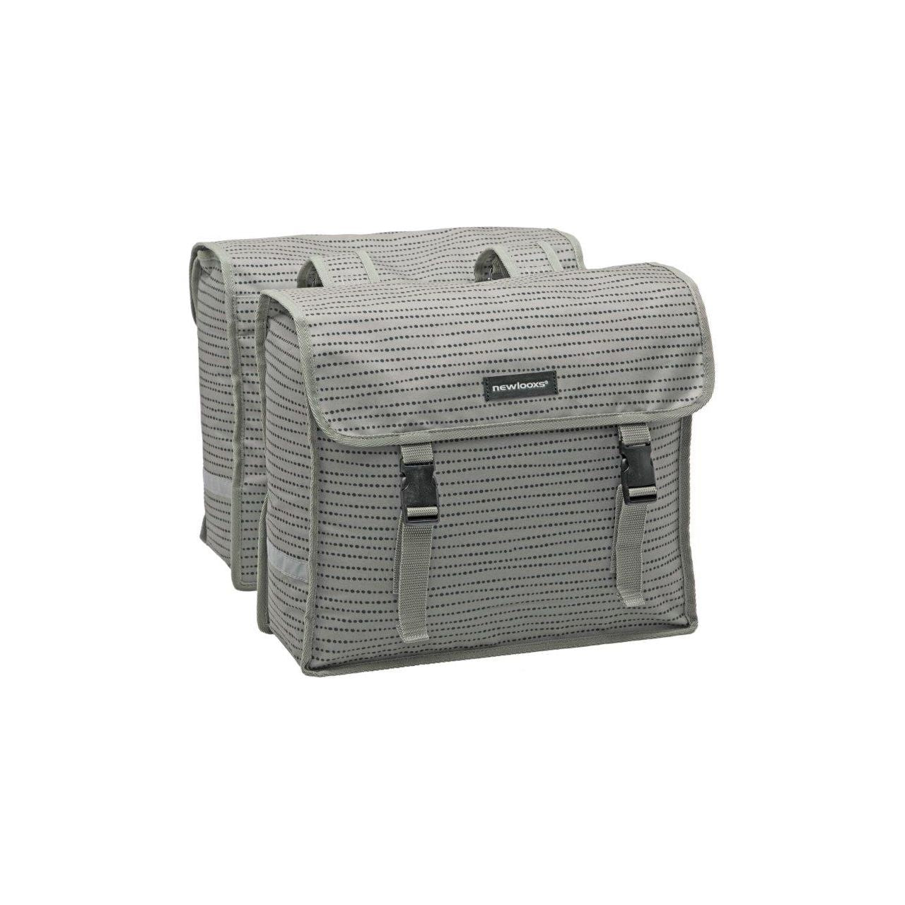 Sac New Looxs double fiori gris