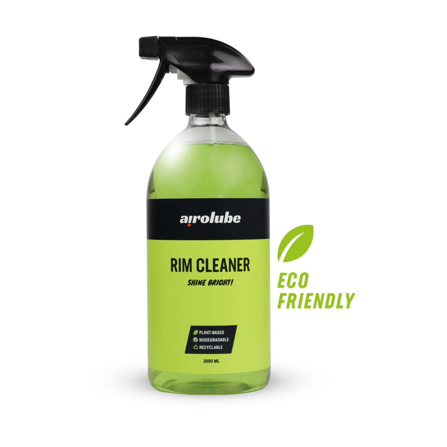Airolube Rim Cleaner 1000ml is een plantaardige reiniger voor lichtmetalen velgen.