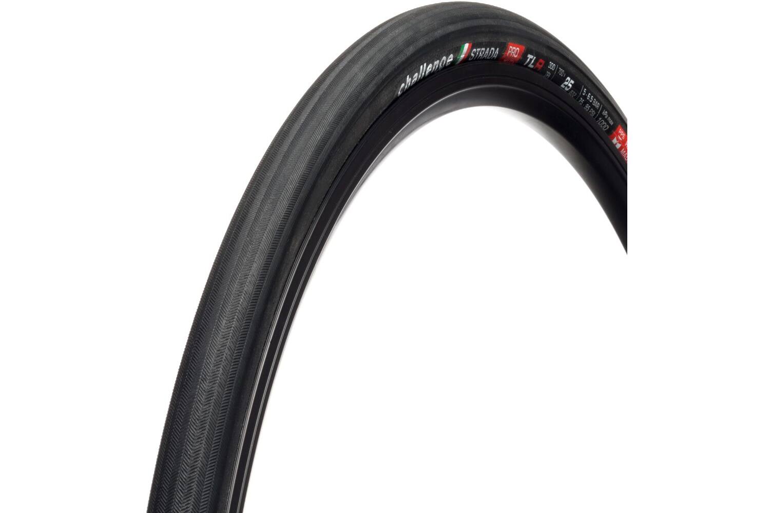 Challenge - strada pro ot tlr 700x25c zwart