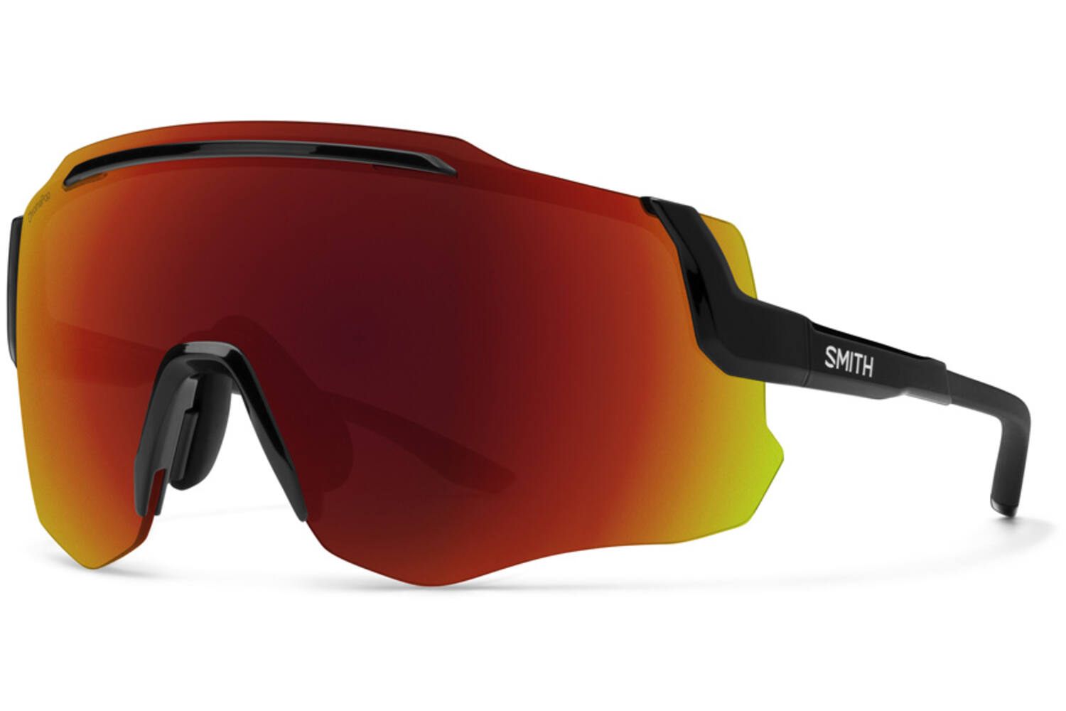 Smith - momentum bril black chromapop red mirror