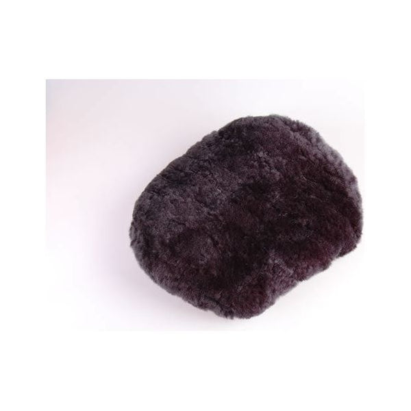 Tapis de selle carte jupe en cuir d'agneau