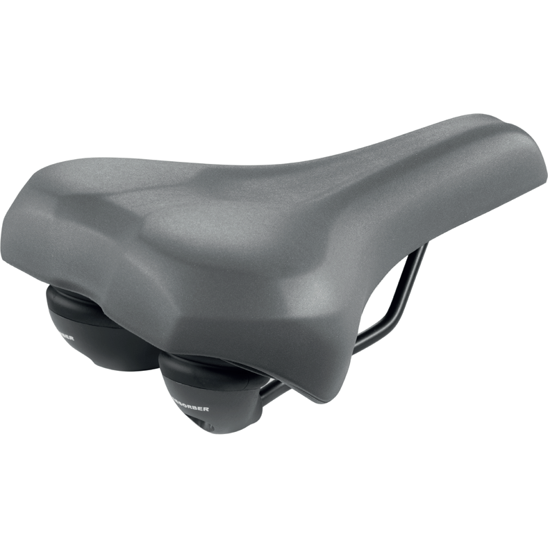 Selle montegrappa bmg 5008 plus ebike zadel elastomeri rigida grijs