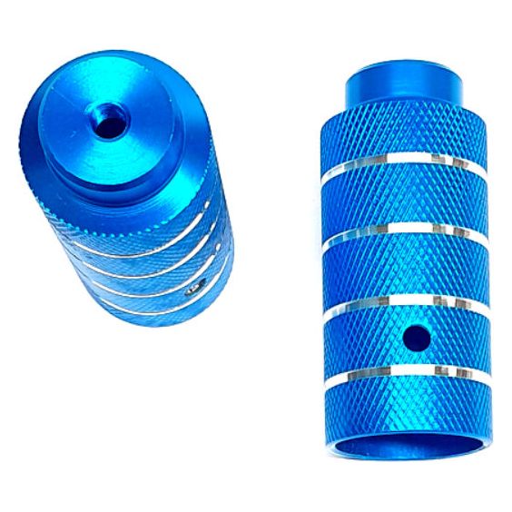 Hzb Hzb freestyle asverlengers haringen 110 mm blauw set 2 stuks