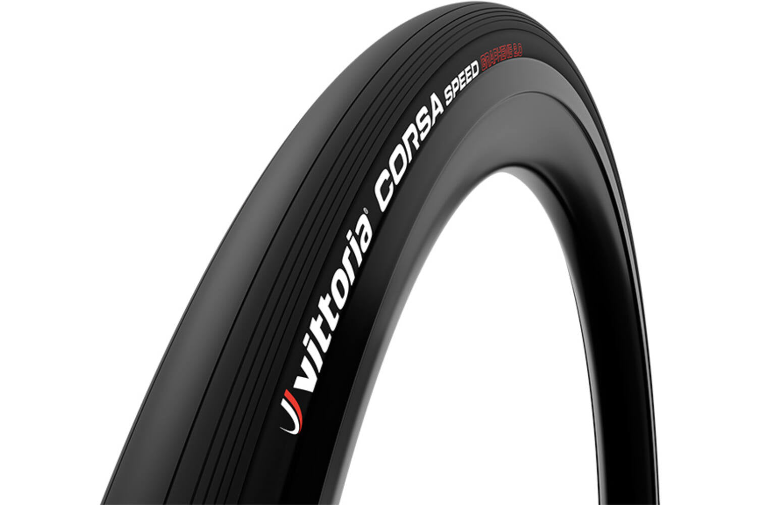 Vittoria - corsa speed tlr graphene 2.0 vouwband zwart 700x25c