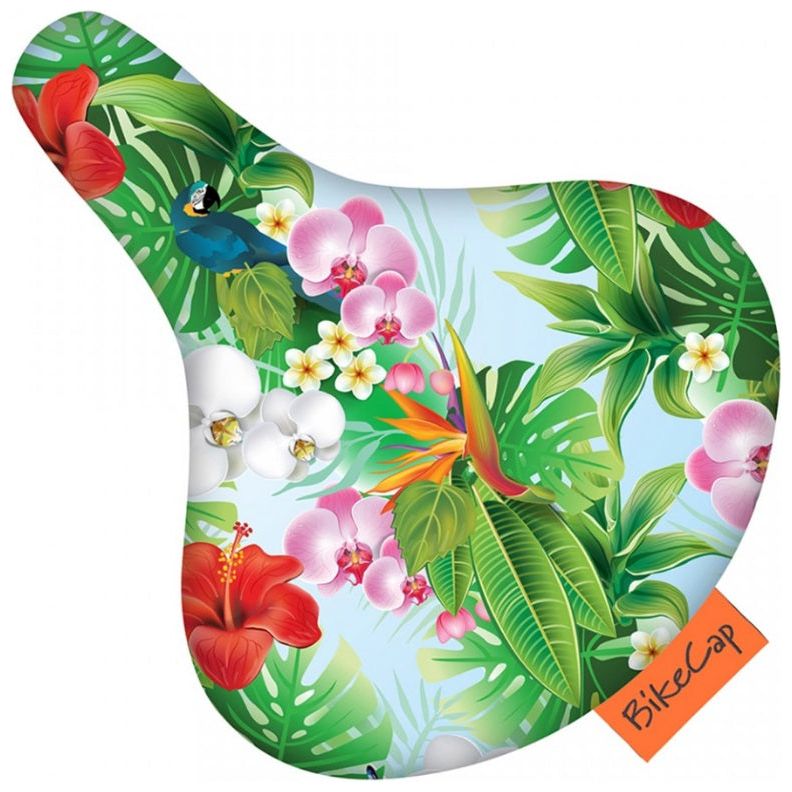 Zadeldek BikeCap Tropical Flower