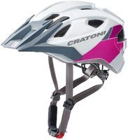 Helm Cratoni Allride Uni Wit-Roze Glanzend
