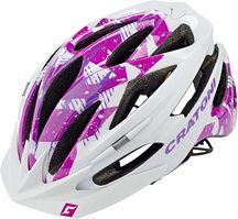Helm Cratoni Pacer Jr. Xs-S Wit-Roze Glanzend