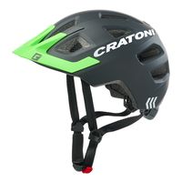 Helm Cratoni Maxster Pro Zwart-Neongroen Mat SM