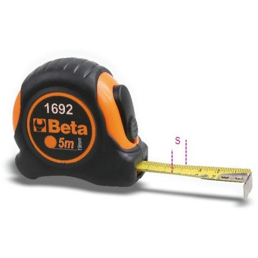 Beta 1692 rolbandmaat met abs behuizing meetlint staal 3m