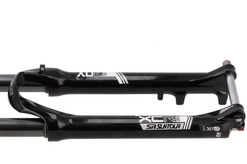 Sr suntour - xcr32-air voorvork 27.5 inch taps lo-r qlc 100mm zwart