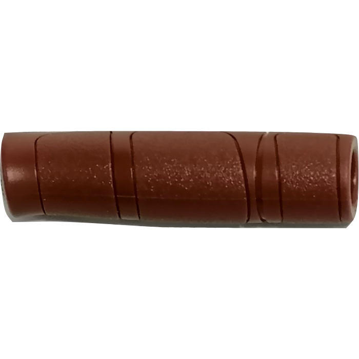 Pro 942 handvat bulk bruin 120mm per stel ø22mm afsnijdbaar