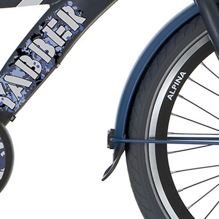 Alpina Spatbordenset 20 marine mat