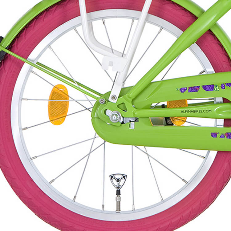 Alpina Achterwiel 18 remnaaf J20 wit YS701 zink spk