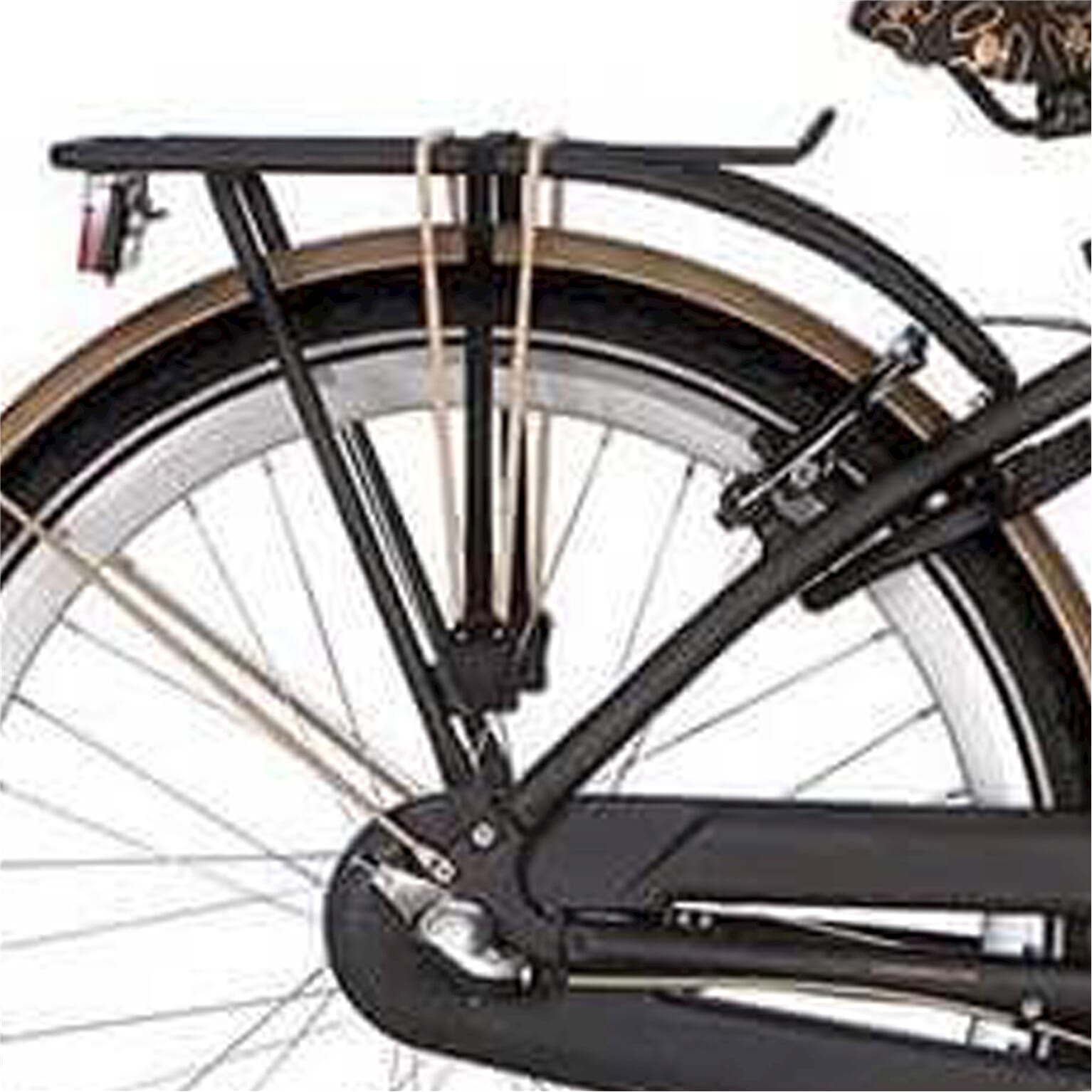 Alpina Achterdrager 24 Curve diamantzwart mat