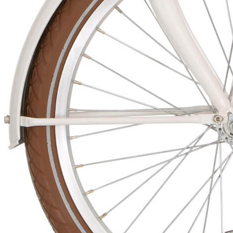 Alpina Spatbordstang set 22 Cargo krijtwit mat