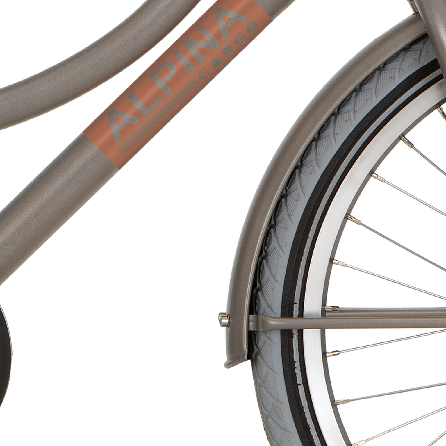 Alpina Spatbordset 20 Cargo vintage goud mat