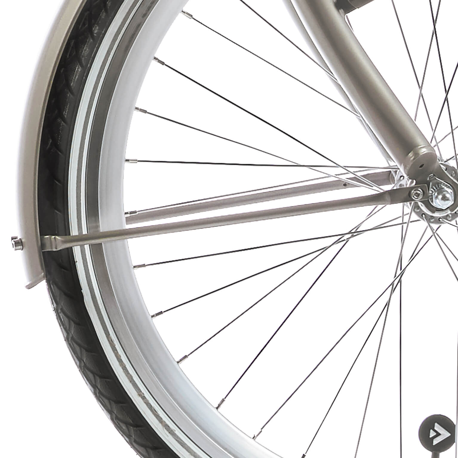 Alpina Spatbordstang set 24 Clubb goud met mat