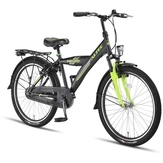 Altec Hero 24 inch jongensfiets Lime Green