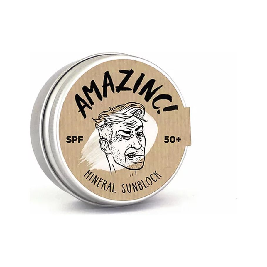 Geweldig! Surf Zinc Zonnebrandcrème SPF50 Haaientand Wit 25gr