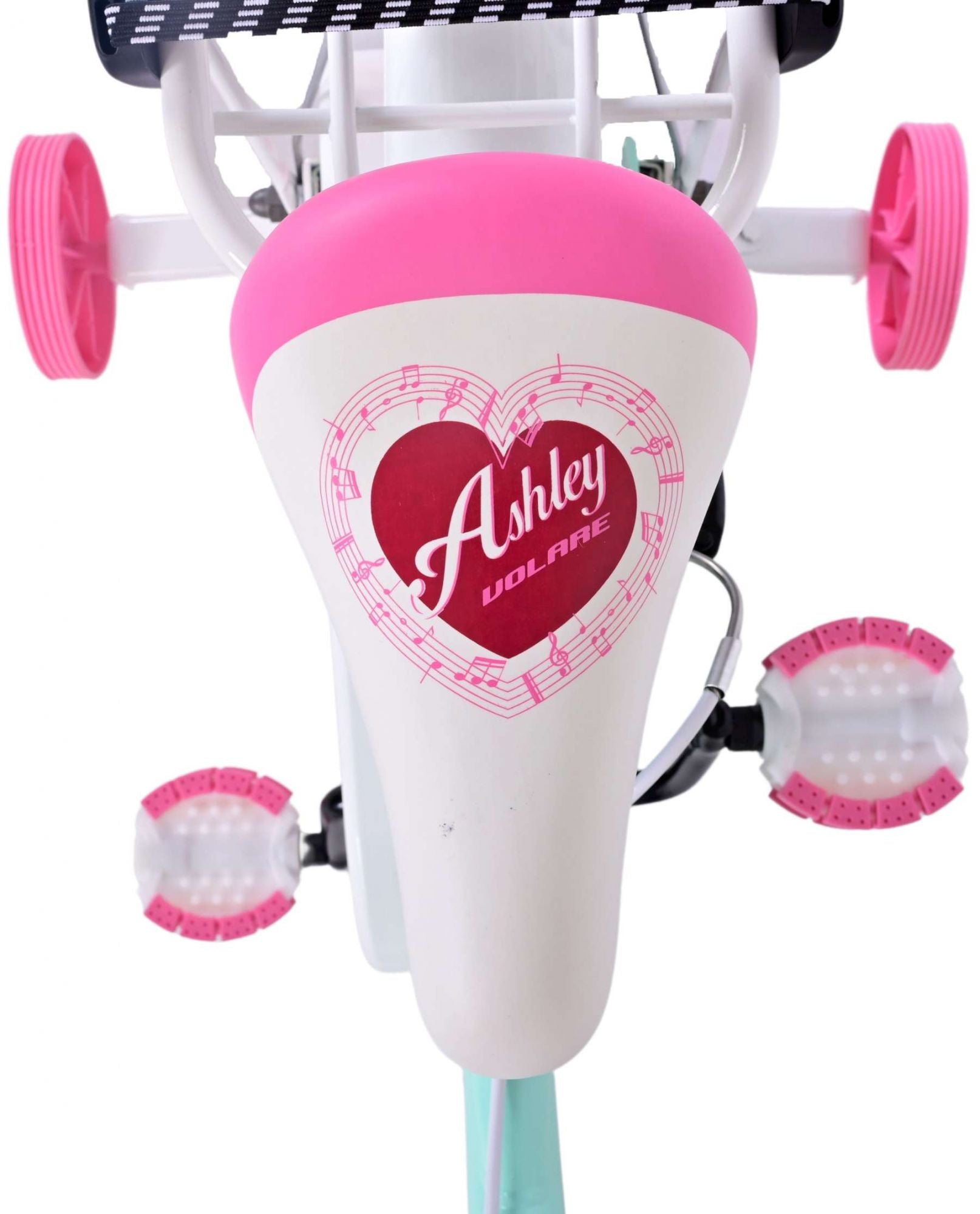 Volare Ashley Kinderfiets - Meisjes - 14 inch - Groen - Twee Handremmen