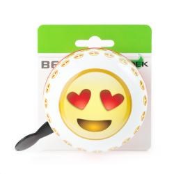 Widek ding dong bel groot smile hartjes emoticons op kaart