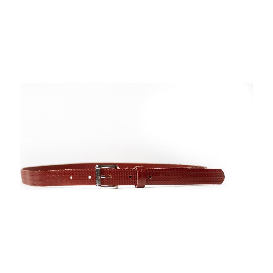 Bendl Riem Brandweerslang Rood Zilver 2x85 cm (dames)