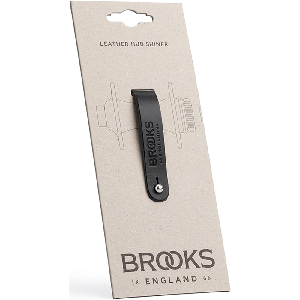 Brooks Leather naafglans Zwart
