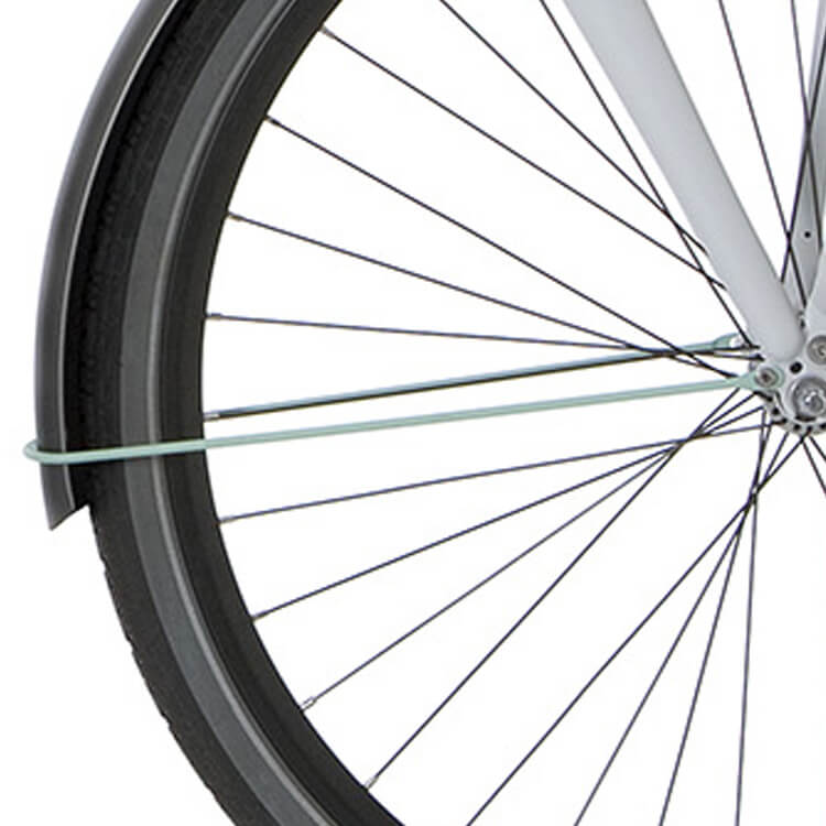 Cortina Spatbordstang voor 28 Crush grijze jade