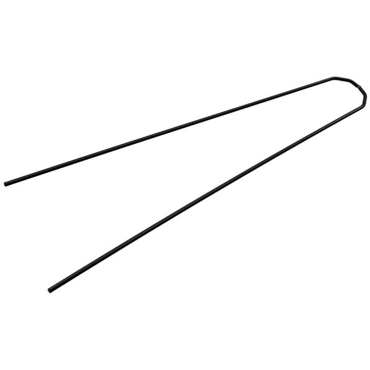 Cortina Spatbordstang RVS zwart