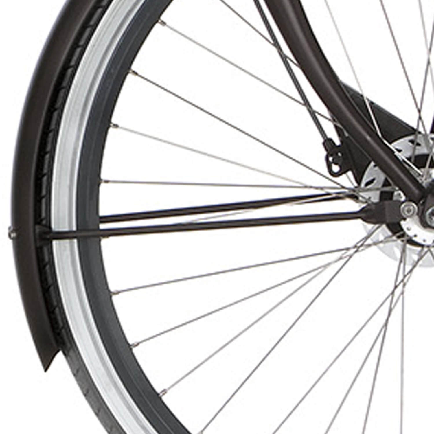 Cortina Spatbordstang voor 28 Roots mat espresso bruin